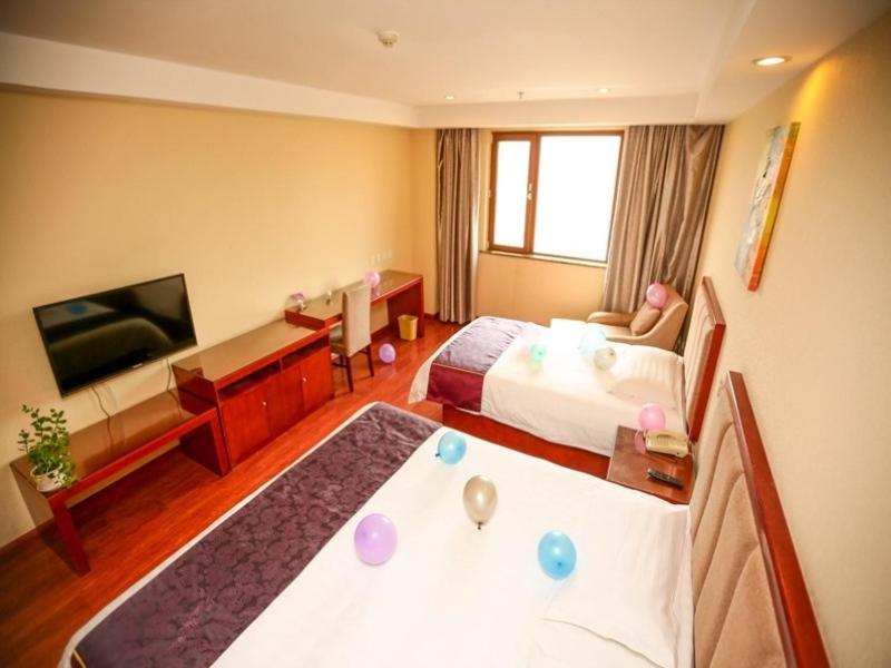 Greentree Inn Shandong Qingdao Wuyishan Road Jiashike Shopping Center Business Hotel Exterior foto